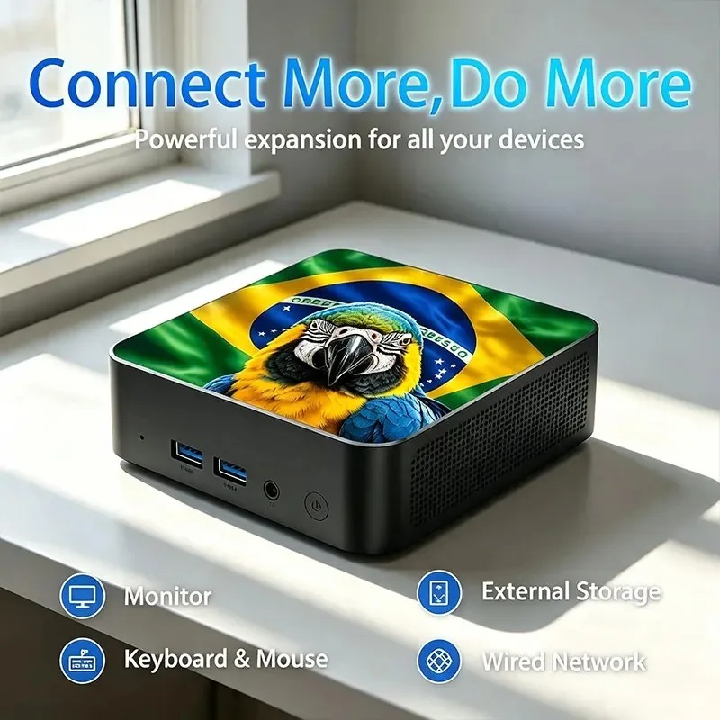 Mexico Brazil Flag Mini PC Int - Pc Gaming Intel recension och pris