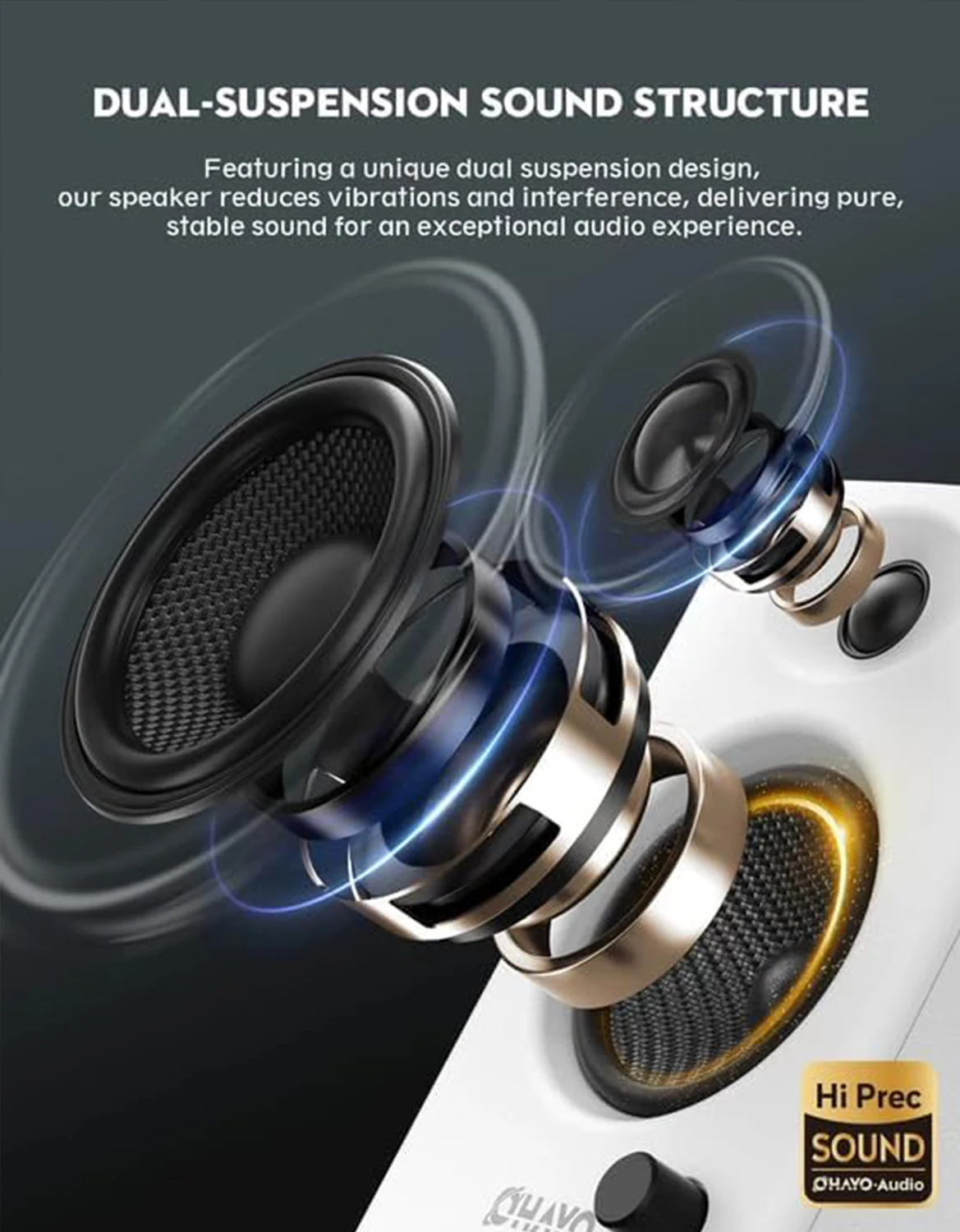 OHAYO 60W Active Bookshelf Spe - Pc Gaming Fullset recension och pris