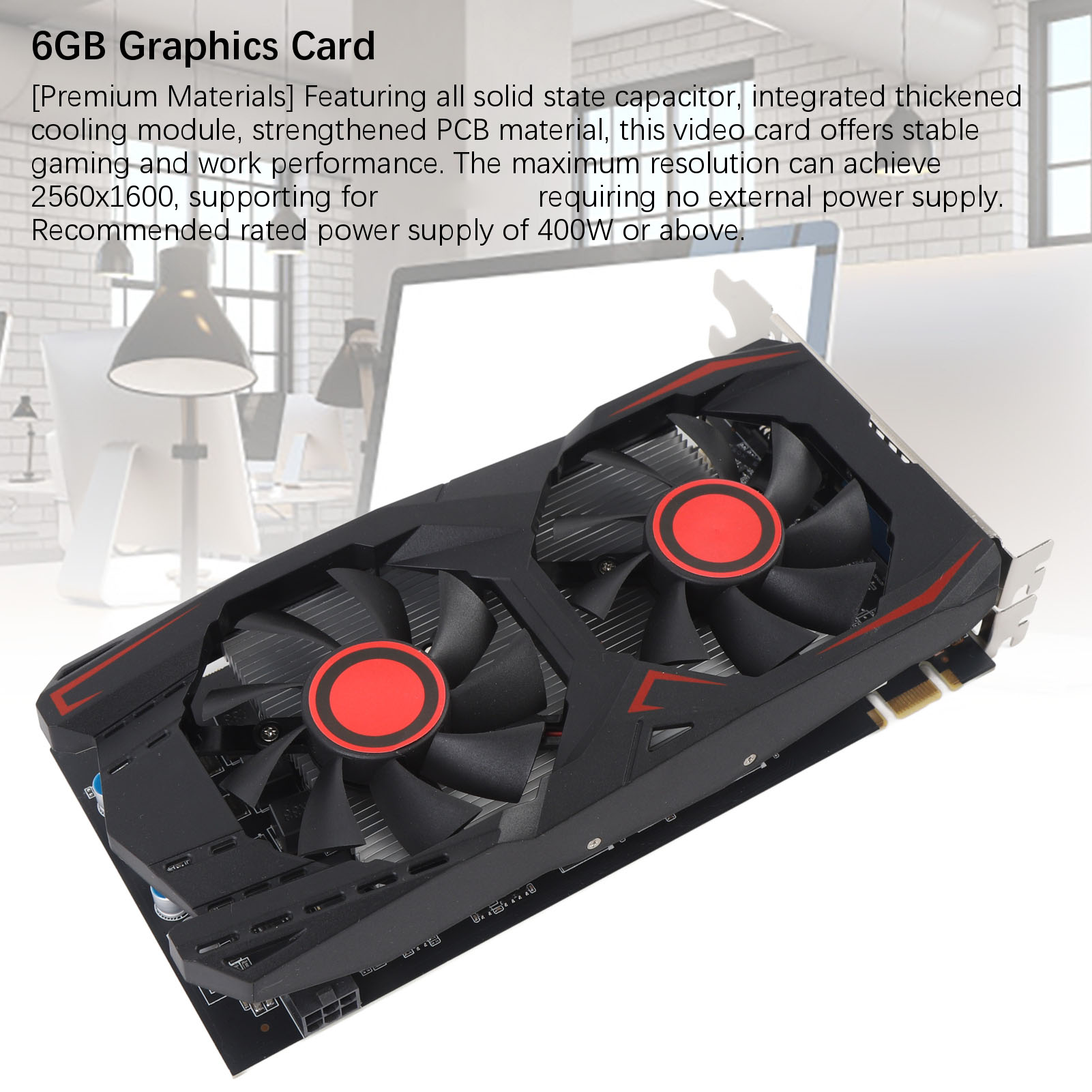 Graphics Card PCIE 2.0 16X Slo - Pc Gaming Liquid recension och pris