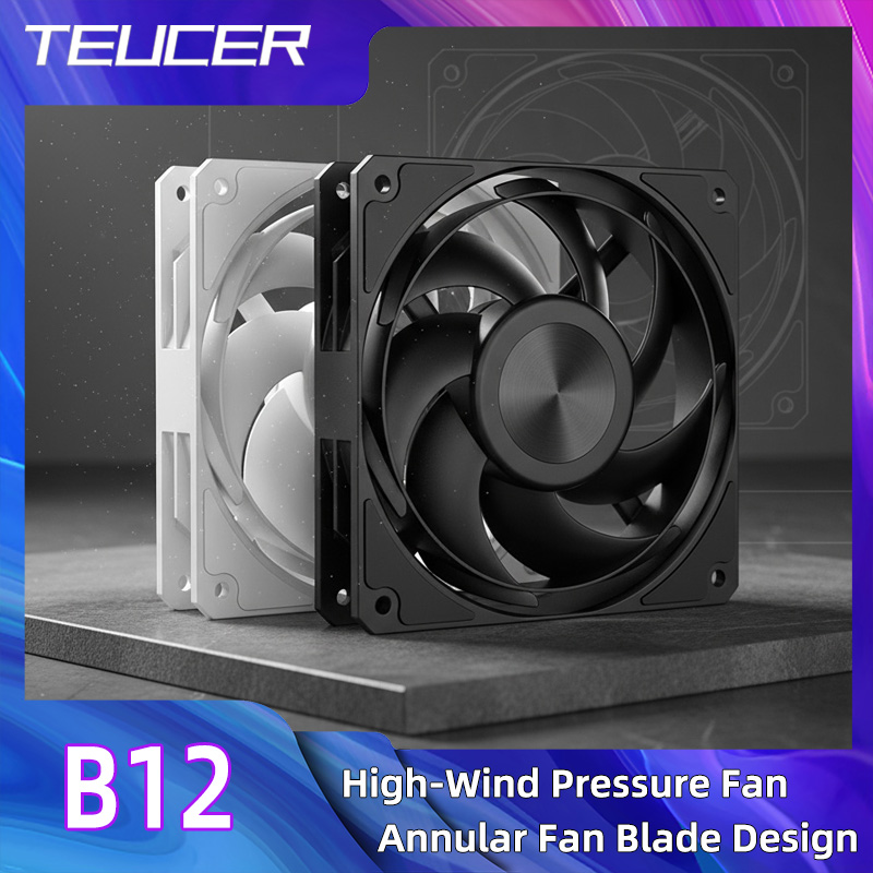 TEUCER Computer CPU Cooler Fan - Pc Gaming Liquid recension och pris