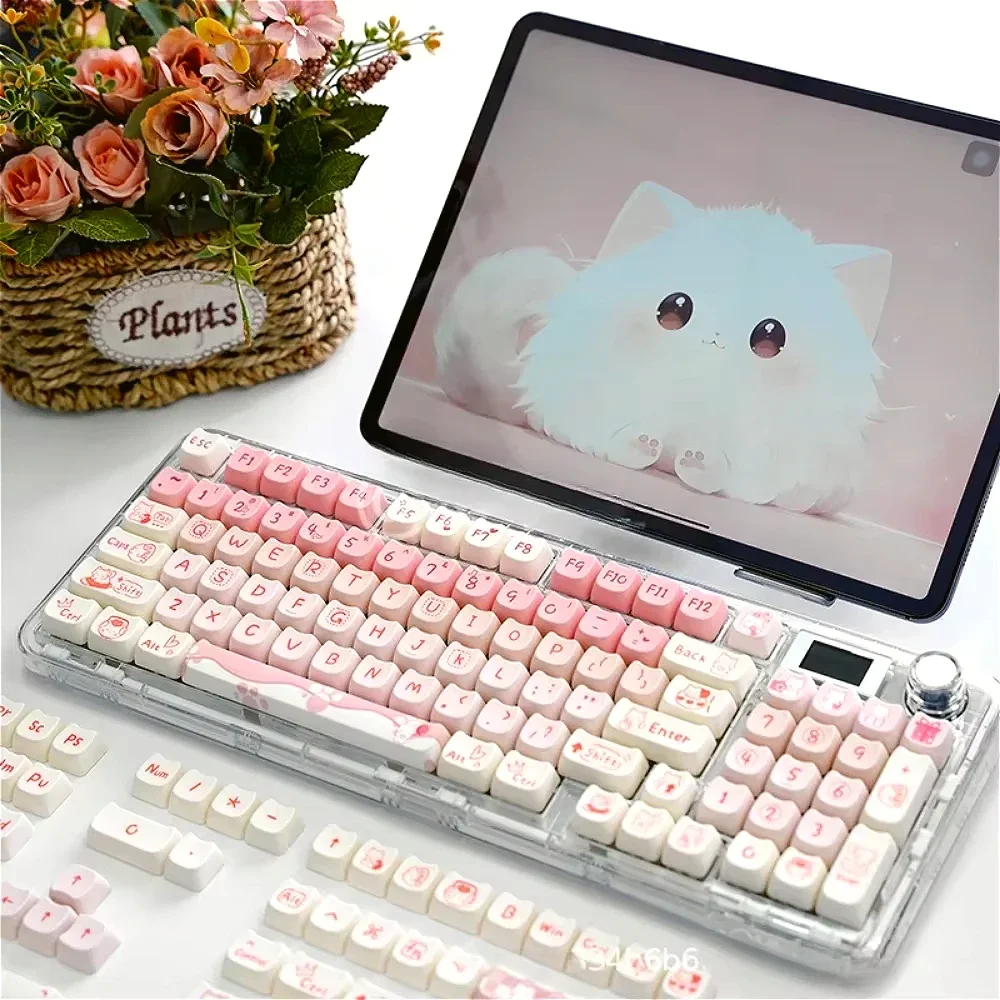 Pink Kitten Keycap, Cat Head S - Pc Gaming Pink recension och pris