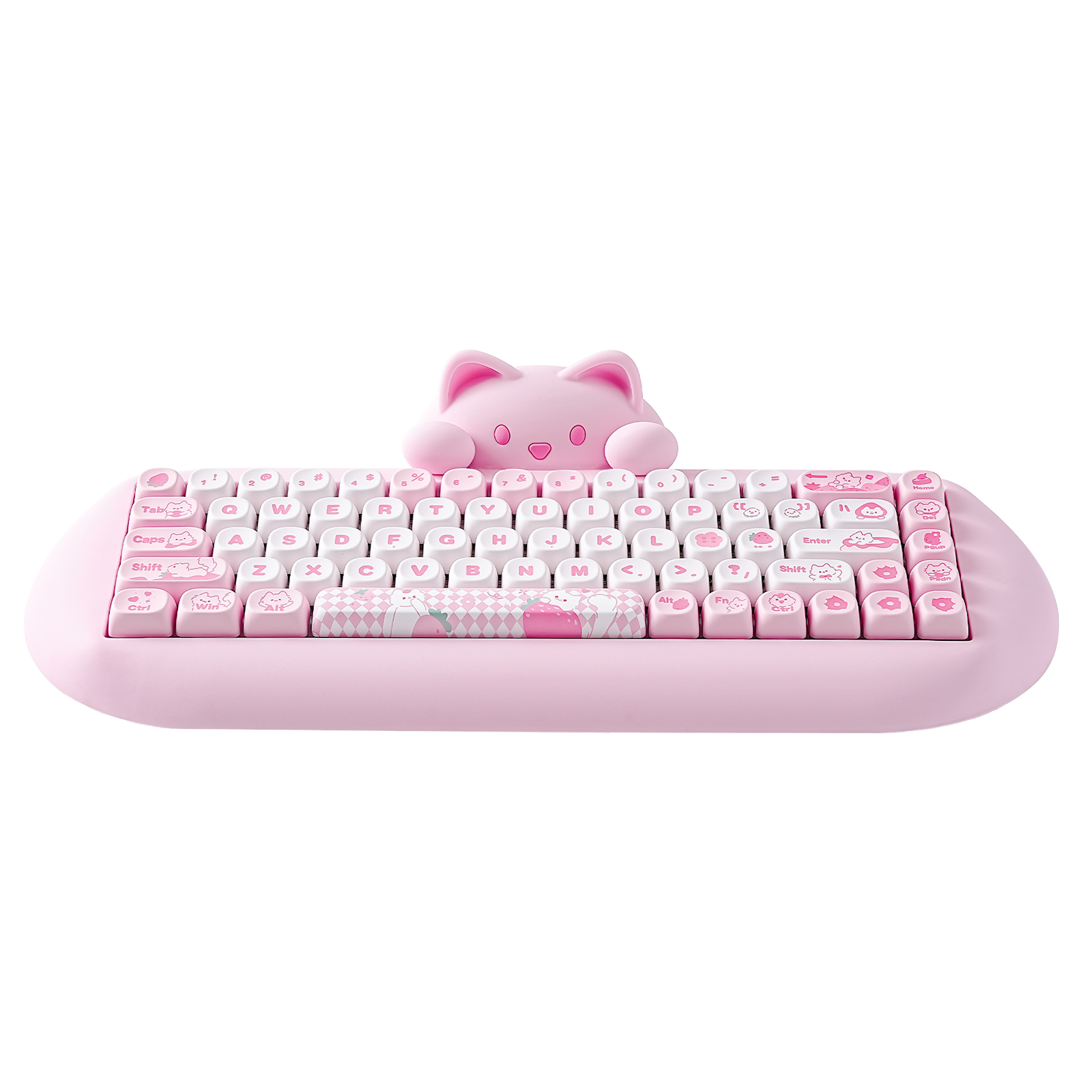 YUNZII C68 Pink 65% Hi-Fi Cute - Pc Gaming Pink recension och pris